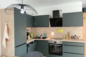 2-Raumwohnung mit moderner Einbauküche