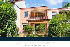Renovierungsbedürftiges Reihenmittelhaus in ruhiger Lage mit großem Garten – Main-Taunus-Kreis – Vorschaubild 1