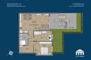 Neubau 3-Zimmer EG-Wohnung mit Garten | Erstbezug – Wendlinger Str. 45, 72622 Nürtingen – Vorschaubild 8