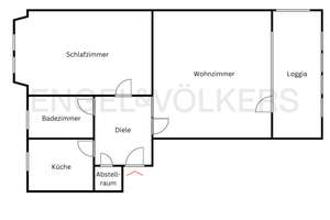 Zentrumsnahe 2-Zimmer-Wohnung im beliebten Ziegelhofviertel! – Die vollständige Adresse der Immobilie erhältst du vom Anbieter., 26121 Ziegelhof, Oldenburg (Oldenburg) – Vorschaubild 8