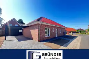 Wohnen in top Lage - Erstklassiger Neubau-Bungalow! – Emsland (Kreis) – Vorschaubild 1
