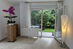 2-Zimmer-Gartenwohnung mit Terrasse, Stellplatz & barrierefreiem Bad in ruhiger Lage von Wilhelmsruh