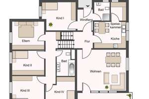 RESERVIERT - Splitlevel Bungalow in familienfreundlicher Lage! – Die vollständige Adresse der Immobilie erhältst du vom Anbieter., 21706 Drochtersen – Vorschaubild 3