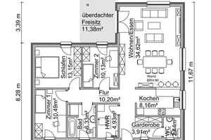 Nah am Wald steht in Bungalow und doch schnell in der Stadt – Rhein-Lahn-Kreis – Vorschaubild 2