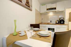Moderne möblierte 1-Zimmer Wohnung mit Balkon in Milbertshofen – Schleißheimer Straße 257, 80809 Am Riesenfeld, München – Vorschaubild 2