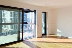 🌇 Exklusive Designerwohnung im HPQ – Skylineblick, Mainlage & private Gartenanlage