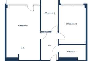 Attraktive 3-Zimmer-Wohnung mit Balkon, schönem Fernblick und Einbauküche in Mainz – Die vollständige Adresse der Immobilie erhältst du vom Anbieter., 55124 Gonsenheim, Mainz – Vorschaubild 13