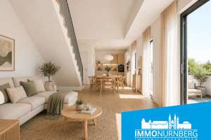Maisonette mit offener Galerie und 2 Dachterrassen am Marienbergpark