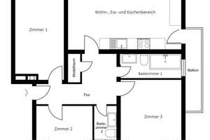 Panorama Blick - Wohnen über den Dächern von Heisingen – Die vollständige Adresse der Immobilie erhältst du vom Anbieter., 45259 Heisingen, Essen – Vorschaubild 14