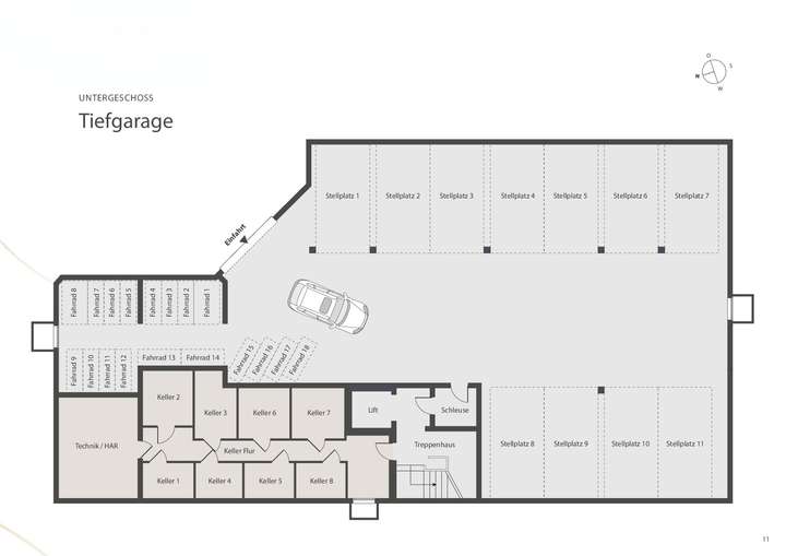 Grundriss Kellergeschoss