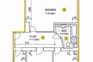 Kapitalanlage in Leipzig - 4-Zimmer-Wohnung mit Balkon in Altbau – 4229 Schleußig, Leipzig – Vorschaubild 16