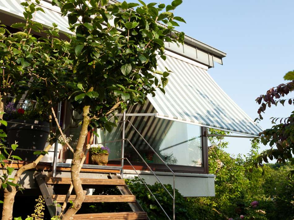 Zugang über Garten