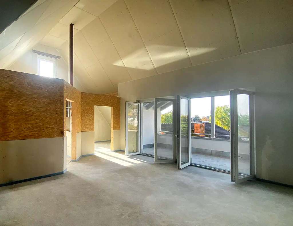 Immobilie in Wittnau - Neubauwohnen mit Loft-Charakter - DG Wohnung mit hohen Decken - Bild 1