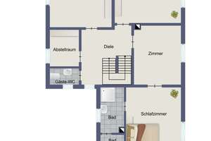 Stadtvilla mit tollem Ausbaupotential! Optional Generationswohnen möglich! – Steinaer Straße 11, 1896 Oberlichtenau – Vorschaubild 16