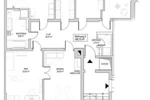 Fünfraumwohnung nahe des Uni-Klinikums – Philipp-Rosenthal-Straße 12, 4103 Zentrum-Südost, Leipzig – Vorschaubild 7