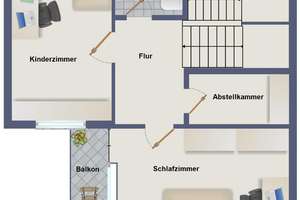 ***3-Zimmer- Maisonette-ETW Nähe Bergstadt Gymnasium mit 2 Balkonen ! *** – Die vollständige Adresse der Immobilie erhältst du vom Anbieter., 58511 Lüdenscheid – Vorschaubild 18