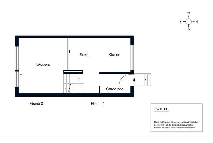 Grundriss Ebene 0 u. 1