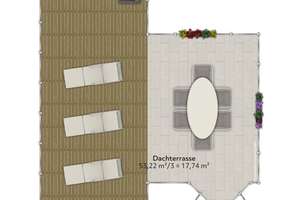 Penthouse-Glück 
bei der Fürther Freiheit 
- große Dachterrasse – Die vollständige Adresse der Immobilie erhältst du vom Anbieter., 90762 Stadtpark, Stadtgrenze, Fürth – Vorschaubild 22