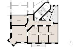 5 Zimmer-Familienwohnung, perfekte Infrastruktur - vor der Haustür die Goetheanlage - urban und grün – Die vollständige Adresse der Immobilie erhältst du vom Anbieter., 34119 West, Kassel – Vorschaubild 8