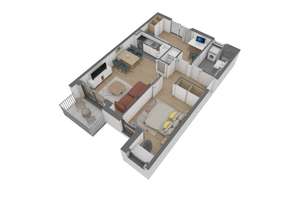 Attraktive 3 Zimmer-Wohnung im 1. OG mit Balkon