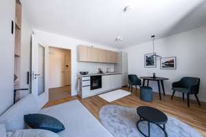 Stilvolles ausgestattetes 1-Zimmer-City-Apartment mit Balkon und moderner EBK – Die vollständige Adresse der Immobilie erhältst du vom Anbieter., 81671 Echarding, München – Vorschaubild 9