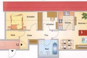 **helle 2,5 Zimmer Wohnung in einem ZWEISEITHOF – Mügelner Strasse 7, 1237 Reick, Dresden – Vorschaubild 2