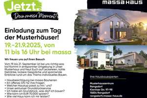 TAG DES MUSTERHAUSES! KOMMT IN RANGSDORF VORBEI 19.-21.9.,11-16 Uhr! – Teltow-Fläming (Kreis) – Vorschaubild 1