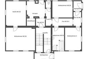 Mehrfamilienhaus mit 3 Wohneinheiten im Erzgebirge, eine Ferienwohnung komplett möbliert – Sächsische Schweiz-Osterzgebirge (Kreis) – Vorschaubild 24