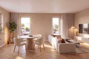 Stilvolle 2-Zimmer-Erdgeschosswohnung mit Terrasse in den AUREUM RESIDENCES – Die vollständige Adresse der Immobilie erhältst du vom Anbieter., 86165 Lechhausen-Süd, Augsburg – Vorschaubild 3