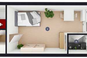  Helles 1-Zimmer-Apartment im Pharaohaus – München-Oberföhring – Fritz-Meyer-Weg 55, 81925 München – Vorschaubild 8