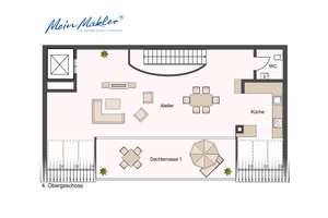 Loft-Maisonette mit Dachterrasse & Privataufzug – ruhige Innenhoflage in Maxvorstadt – Die vollständige Adresse der Immobilie erhältst du vom Anbieter., 80333 Augustenstraße, München – Vorschaubild 27