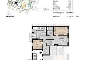 Neubau Erstbezug: Großzügige Drei-Zimmer-Premium-Wohnung – Die vollständige Adresse der Immobilie erhältst du vom Anbieter., 81673 Josephsburg, München – Vorschaubild 6