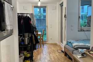 modernes 1-Zimmer-Apartment im Münchner Norden, Nähe Olympiapark (#153) – Preußenstraße 5, 80809 München – Vorschaubild 2