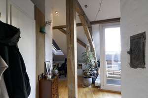 Charmante "loftige" DG-Wohnung mit Dachterrasse  und Gartenanteil in Bahnhofsnähe – Die vollständige Adresse der Immobilie erhältst du vom Anbieter., 86152 Stadtjägerviertel, Augsburg – Vorschaubild 11