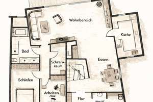 Traumhafte Maisonettewohnung mit 4,5-Zimmern im Saarlandstraßenviertel mit Süd-Loggia  – Die vollständige Adresse der Immobilie erhältst du vom Anbieter., 44139 Ruhrallee, Dortmund – Vorschaubild 10