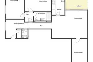 Stilvoll, großzügig und modern: 4-Zi.-ETW mit großem Balkon und TG-Stellplatz in Düsseldorf-Hassels – Düsseldorf – Vorschaubild 18