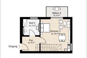 Moderne Penthouse-Wohnung mit sonniger Dachterrasse – Die vollständige Adresse der Immobilie erhältst du vom Anbieter., 22041 Wandsbek (Ortsteil), Hamburg – Vorschaubild 27