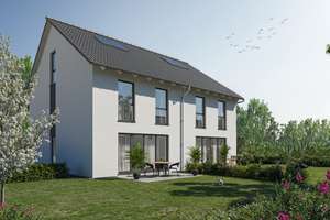 KfW 40 QNG  H1re DOPPELHAUS MIT GROSSEM GARTEN - RUHIGE SÜDWESTLAGE - BEGEHRTE WOHNLAGE