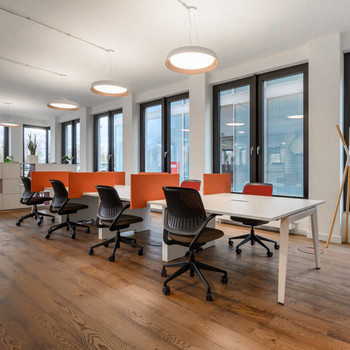 Coworking-Bereich in Regus Olympiapark