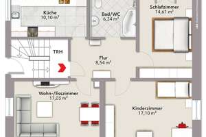 Vermietete 3-Zimmerwohnung im modernisierten Altbau mit durchdachtem Grundriss. – Die vollständige Adresse der Immobilie erhältst du vom Anbieter., 70327 Untertürkheim (Ortsteil), Stuttgart – Vorschaubild 14