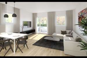Neuwertige Wohnung mit zwei Zimmern sowie Balkon und EBK in Stuttgart – Hirschguldenweg 3, 70567 Möhringen-Mitte, Stuttgart – Vorschaubild 2