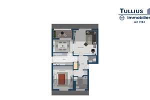 Kapitalanlage: 2-Zimmerwohnung mit Loggia und Garage in Essen-Stadtwald – Die vollständige Adresse der Immobilie erhältst du vom Anbieter., 45134 Stadtwald, Essen – Vorschaubild 11