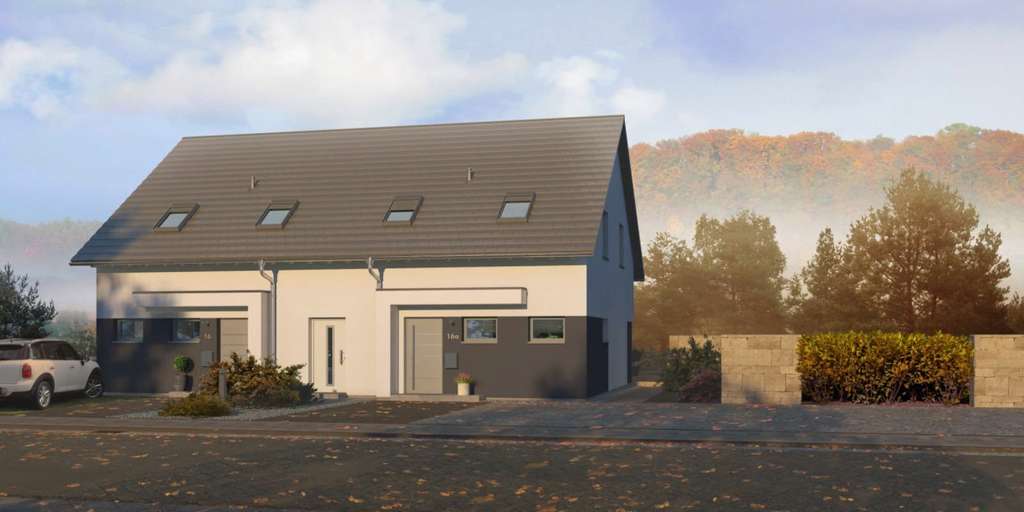 Immobilie in Freital - Individuell geplante Doppelhaushälfte in Pesterwitz - inkl. Grundstück - Bild 0