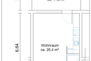 Provisionsfrei, kernsaniert, helle 1-Zi-Eigentumswhg, Balkon, Klimaanlage, Stellplatz in Hondelage – Die vollständige Adresse der Immobilie erhältst du vom Anbieter., 38108 Hondelage, Braunschweig – Vorschaubild 13