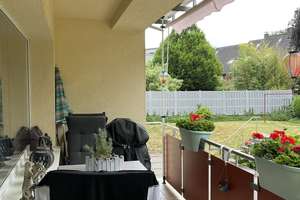 Vermietete 3-Zimmer-Wohnung mit Balkon und Garage