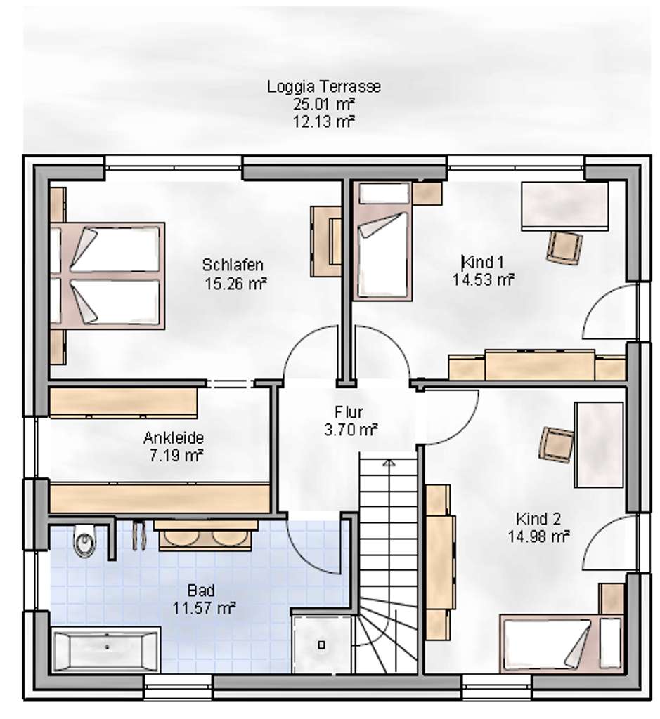 Immobilie in Weyhausen - ***Eine großzügige Stadtvilla mit ca 170 qm Wohnfläche***" - Bild 3