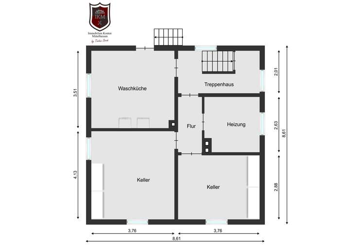 Kellergeschoss Haus 2