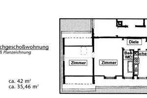 Kapitalanlage mit 2 Zimmern in Toplage, komplett renoviert – Die vollständige Adresse der Immobilie erhältst du vom Anbieter., 70193 Kräherwald, Stuttgart – Vorschaubild 7