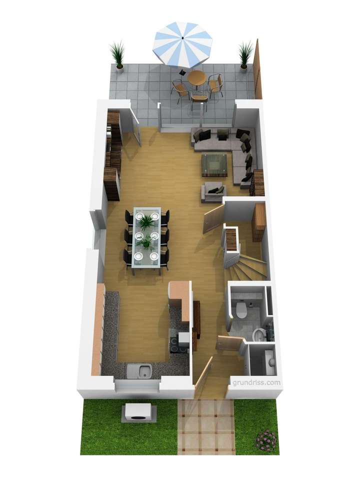 Grundriss Erdgeschoss