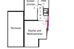 Exklusive 2 Zimmer Wohnung mit Einbauküche, Terrasse und Eckbadewanne – Beekstraße 17, 47051 Altstadt, Duisburg – Vorschaubild 9